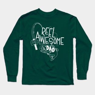 Reel Awesome Dad Long Sleeve T-Shirt